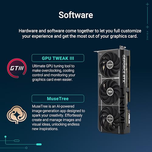 ASUS TUF Gaming NVIDIA GeForce RTX™ 4080 Super OC Edition Gaming Graphics Card (PCIe 4.0, 16GB GDDR6X, HDMI 2.1a, DisplayPort 1.4a)