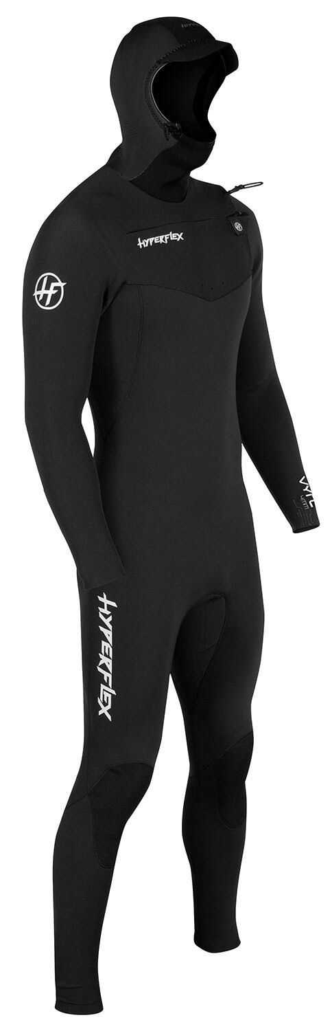 Hyperflex 4mm Men&s Vyrl F/Z Hooded Fullsuit