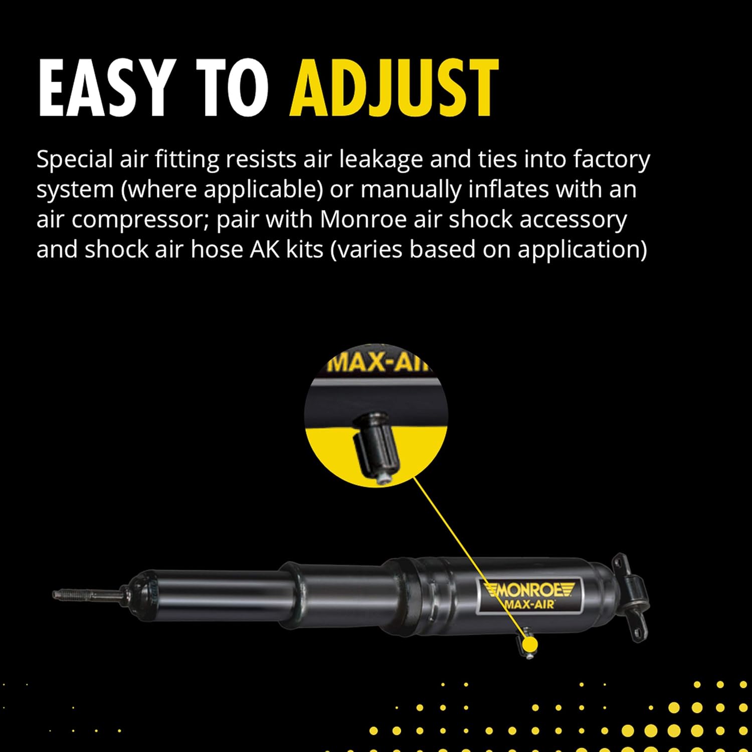 Monroe Shocks & Struts Max-Air MA822 Shock Absorber Pack of 2