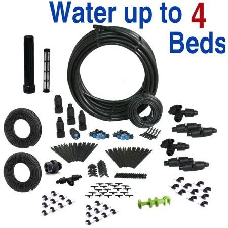 Drip Depot Standard Drip Irrigation Kit for Raised Bed Gardening