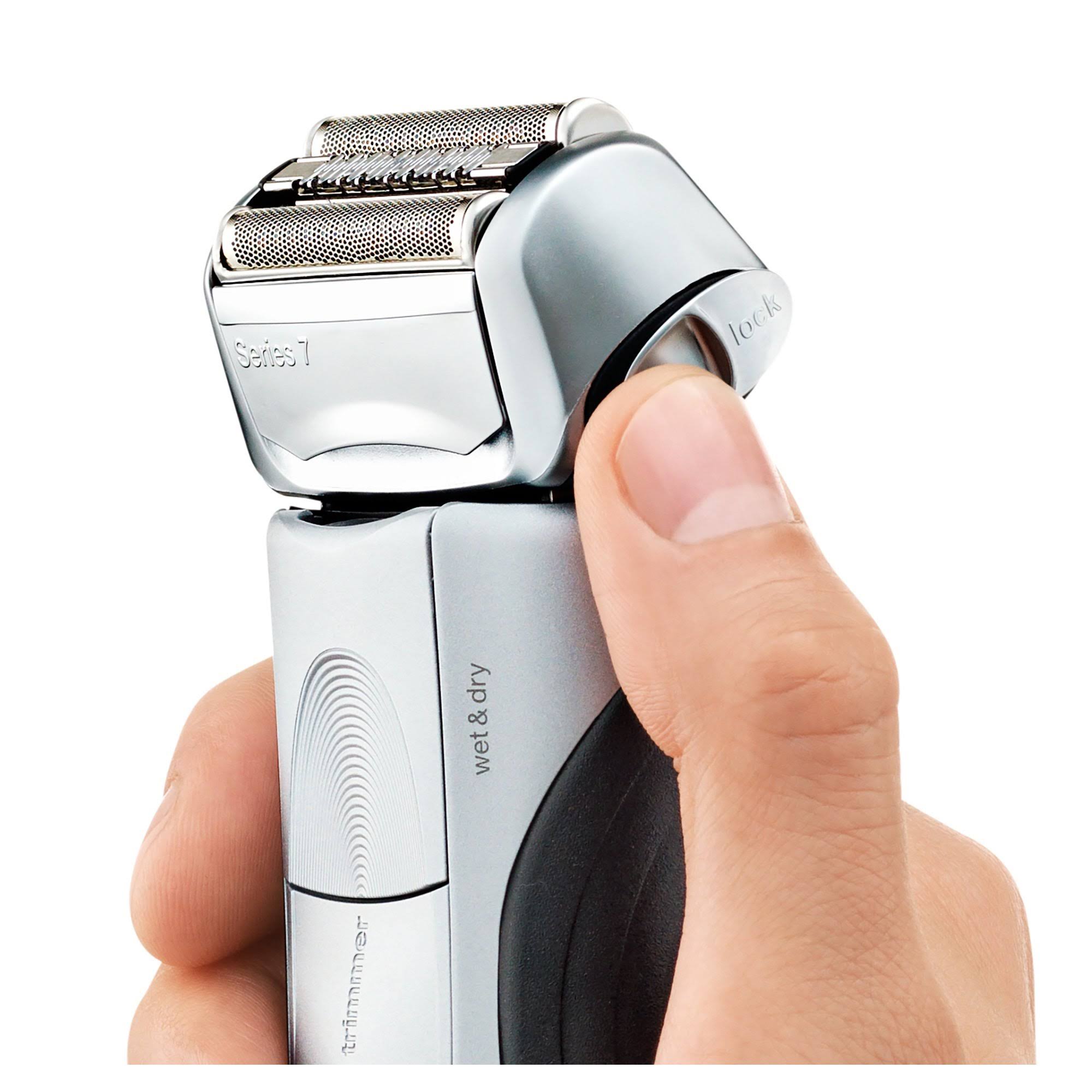 Electric Shaver Braun 222652 Wetu0026Dry Waterproof Silver