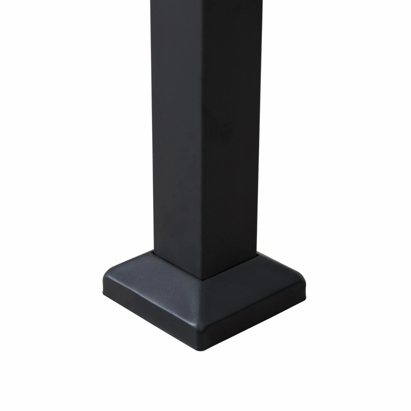 Sunjoy 10 ft. x 10 ft. Steel Gazebo - Black and White