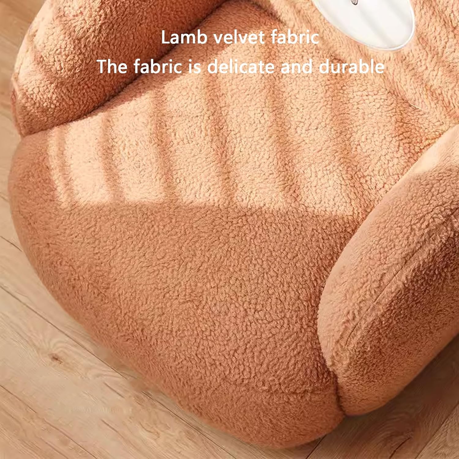 Accent Chair High Backrest Solid Wood Legs Armchair Upholstery Lazy Sofa Living Room Leisure Reading Chair