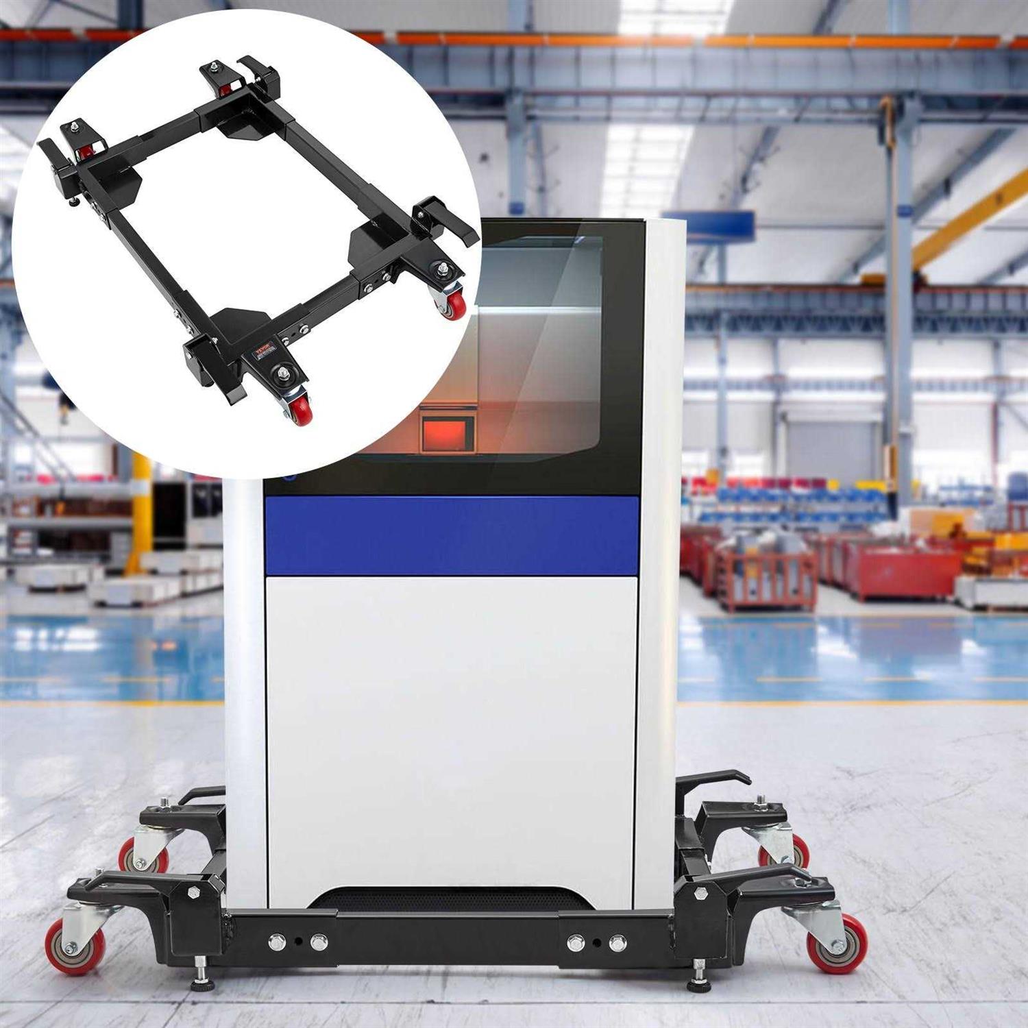 VEVOR Mobile Base 1500 lbs Capacity Adjustable from 20.7 x 23.7 to 28 x 33.5 - Shop Hardware Tools Online Store