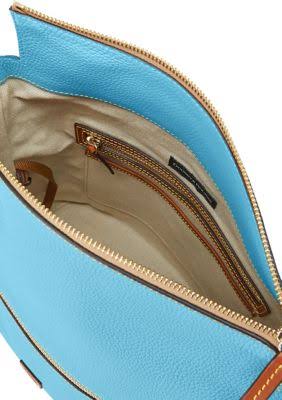 Dooney u0026 Bourke Pebble Grain Large Sac Shoulder Bag, Blue