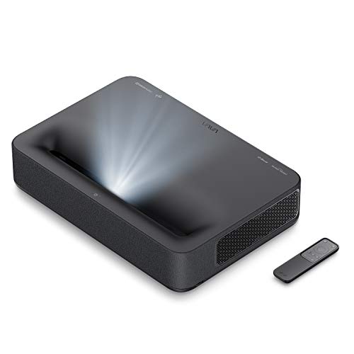 4K Ultra Short Throw Laser TV Home Theatre Projector, 2500 ANSI Lumens,HDR10, Built-in Harman Kardon Soundbar, Ultra HD Smart Laser Projector for Movies&Video&Gaming, Easy Installation