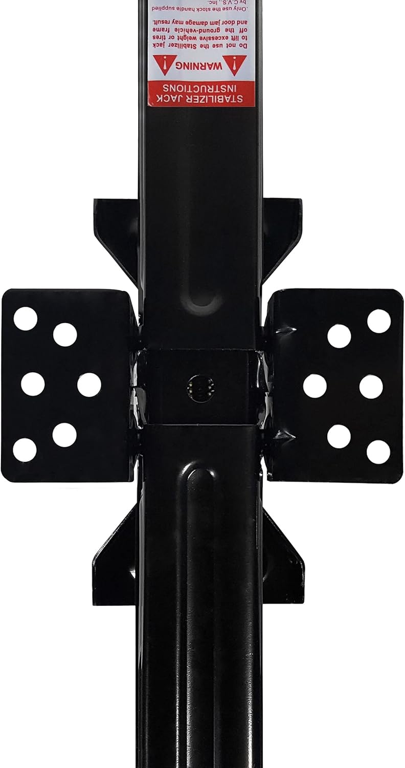 RecPro Set of 4 5000 lb 30" RV Trailer Stabilizer Leveling Scissor Jacks w/Handle (4 Pack)