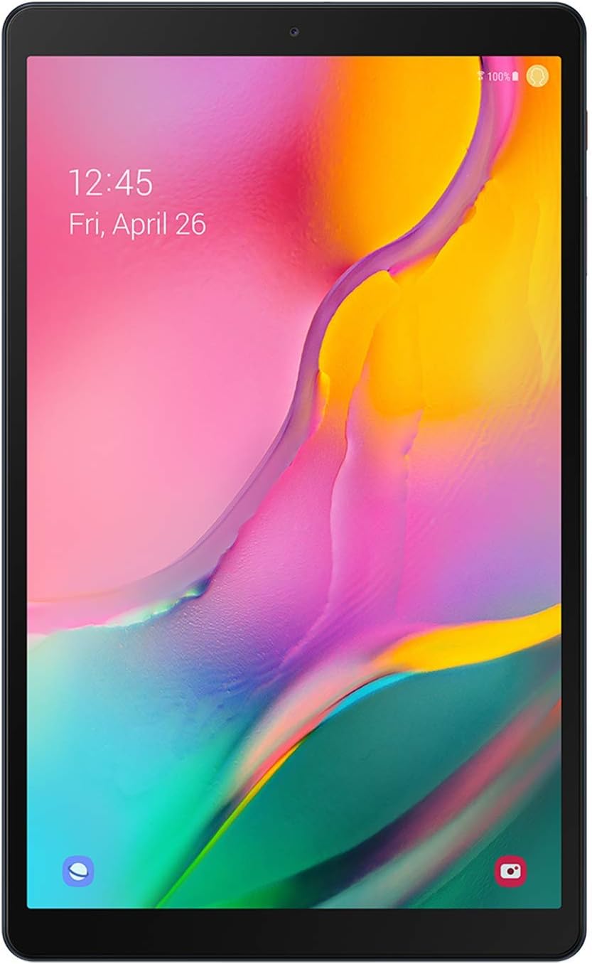 Samsung Galaxy Tab A 10.1" (2019, WiFi + Cellular) Full HD Corner-to-Corner Display, 32GB 4G LTE Tablet & Phone (Makes Calls) GSM Unlocked SM-T515, International Model (32 GB, Gold)
