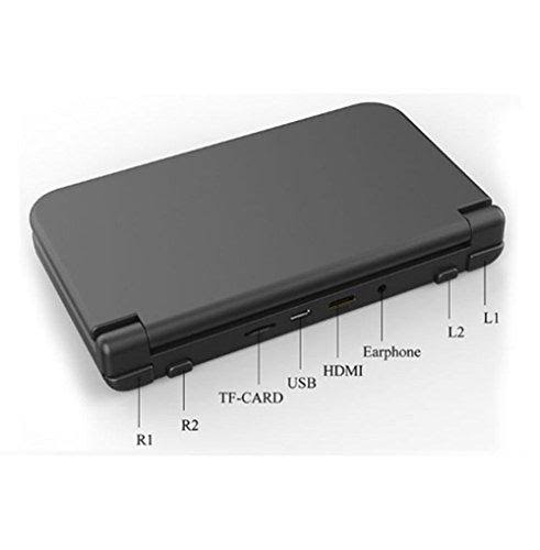 GPD XD Plus 2019 Update Foldable Handheld Game Consoles 5x22 Touchscreen, Android 7.0 Fast MediaTek MT8176 Hexa-core 2.1Ghz CPU,