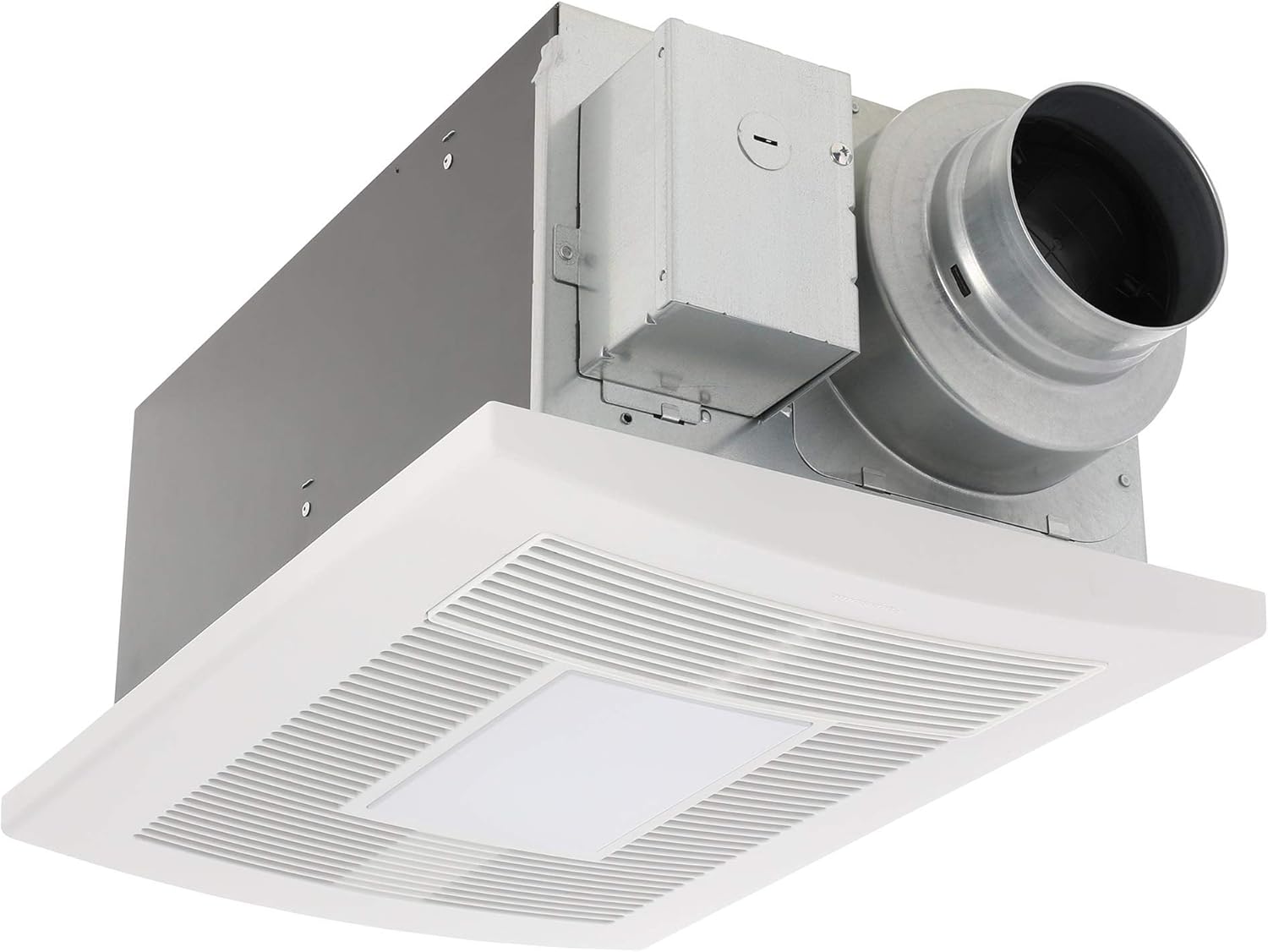 Panasonic FV-0511VHL1 WhisperWarm DC Bathroom Fan with Light and Heater - Simplified Ventilation and Heat - 50-80-110 CFM