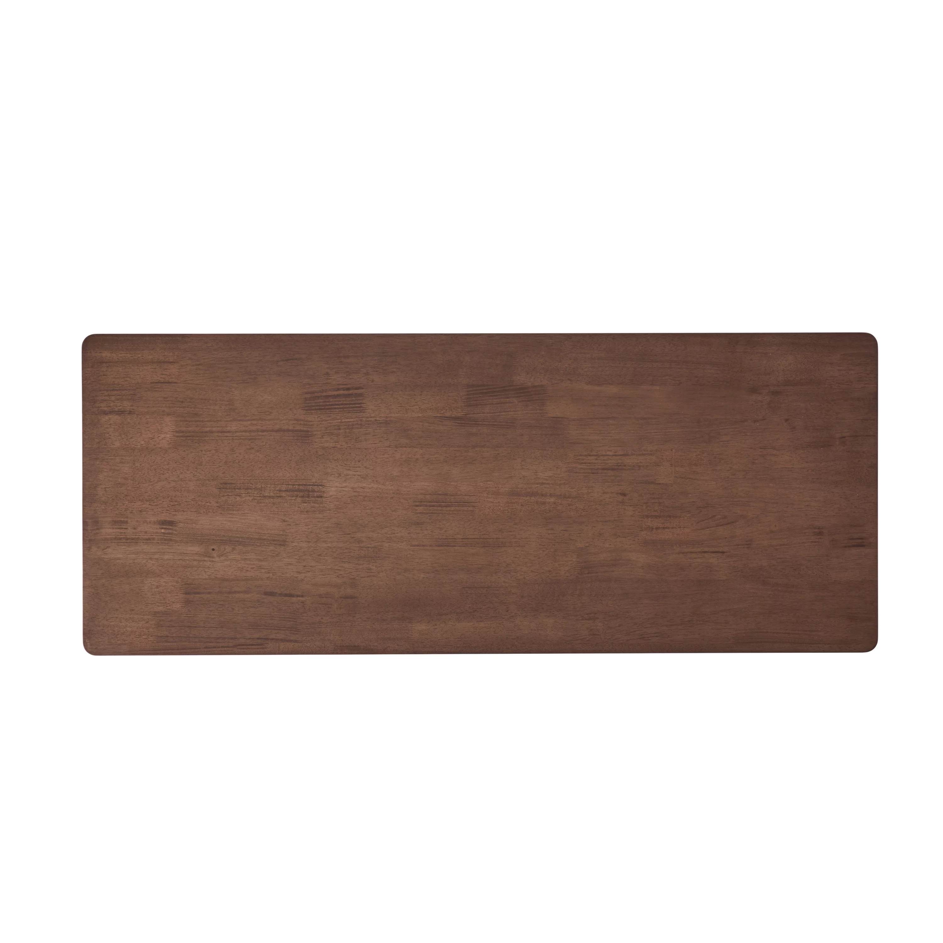 Belle Mid Century Wood Desk Walnut