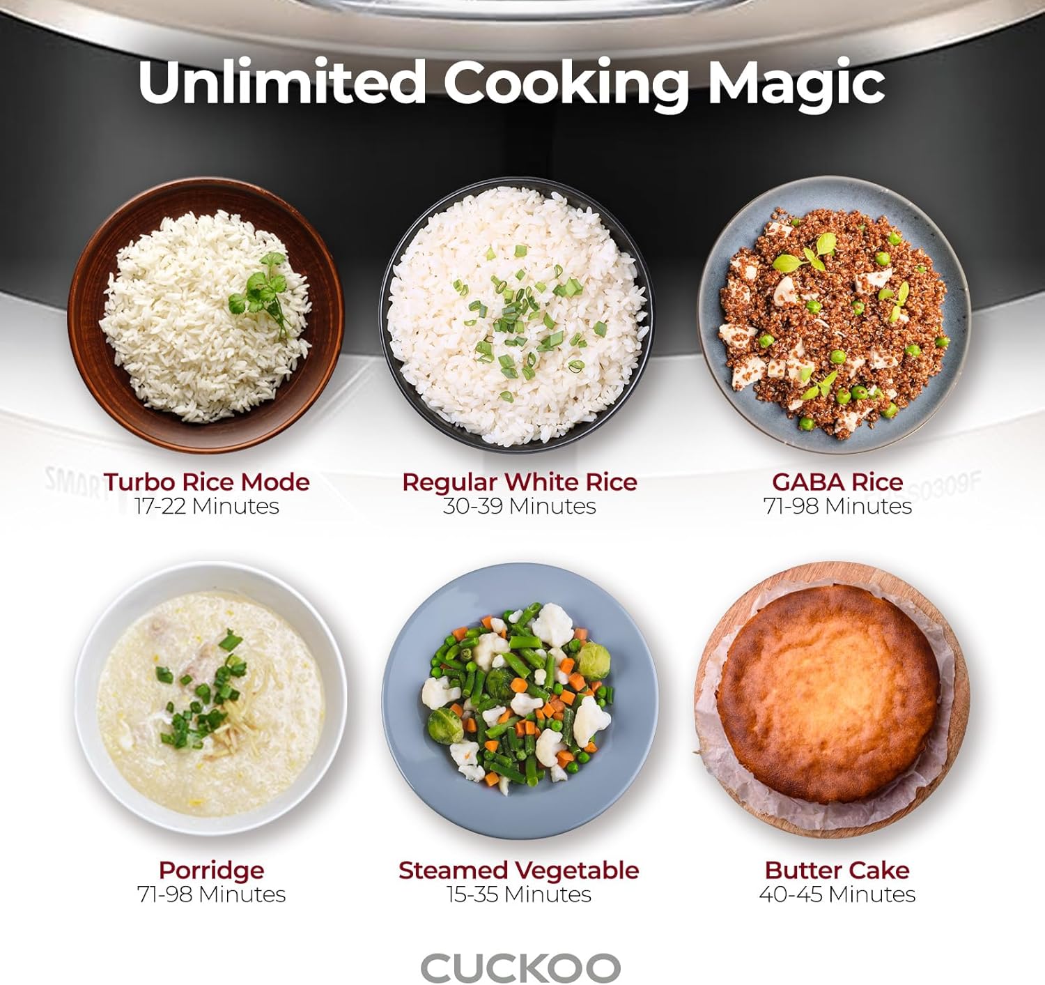 CUCKOO CRP-EHSS0309FG | 3-Cup (Uncooked) Induction Heating Pressure Rice Cooker | 15 Menu Options, Auto-Clean, Voice Guide, Made in Korea | Gold