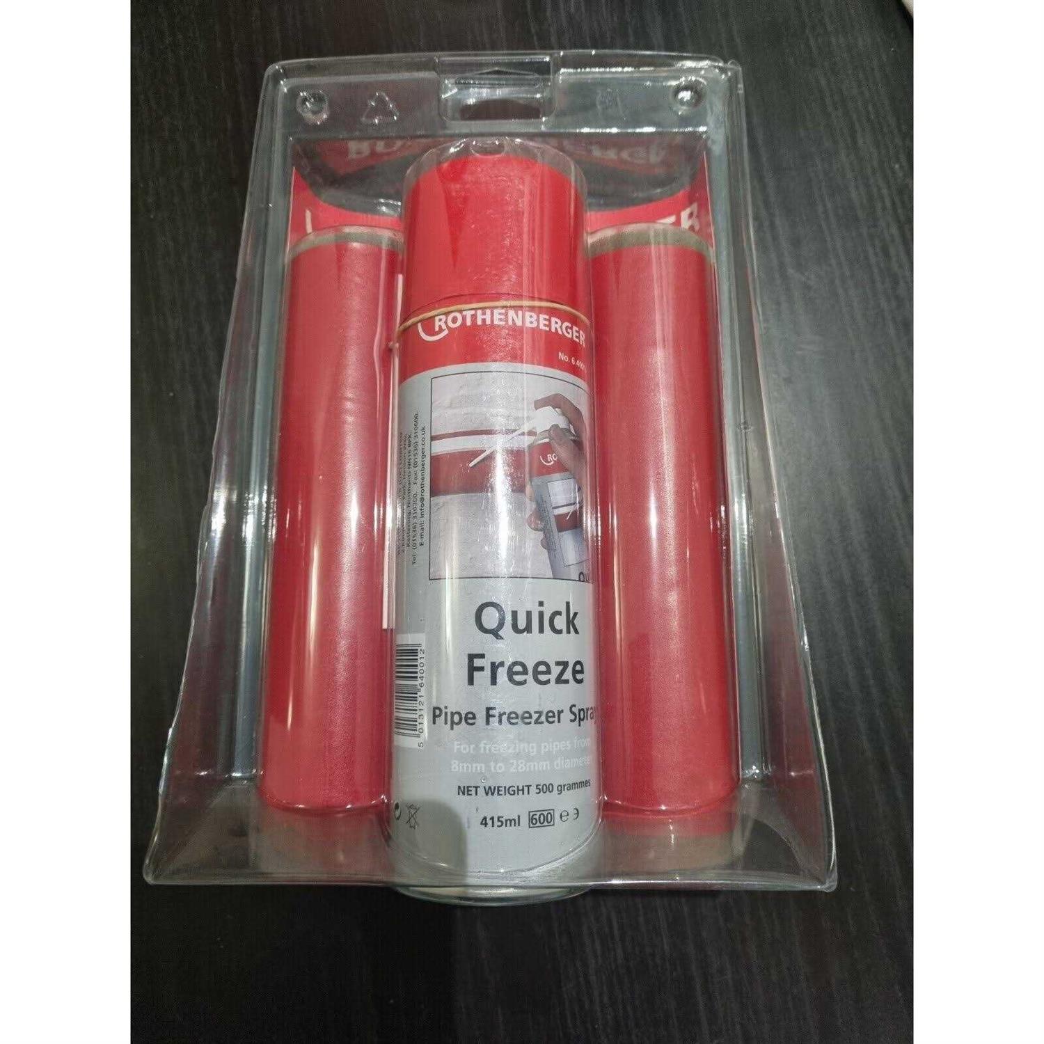 Rothenberger Pipe Freezing Spray Kit 5/16 in Min Steel Pipe 1500003034 - Shop Hardware Tools Online Store