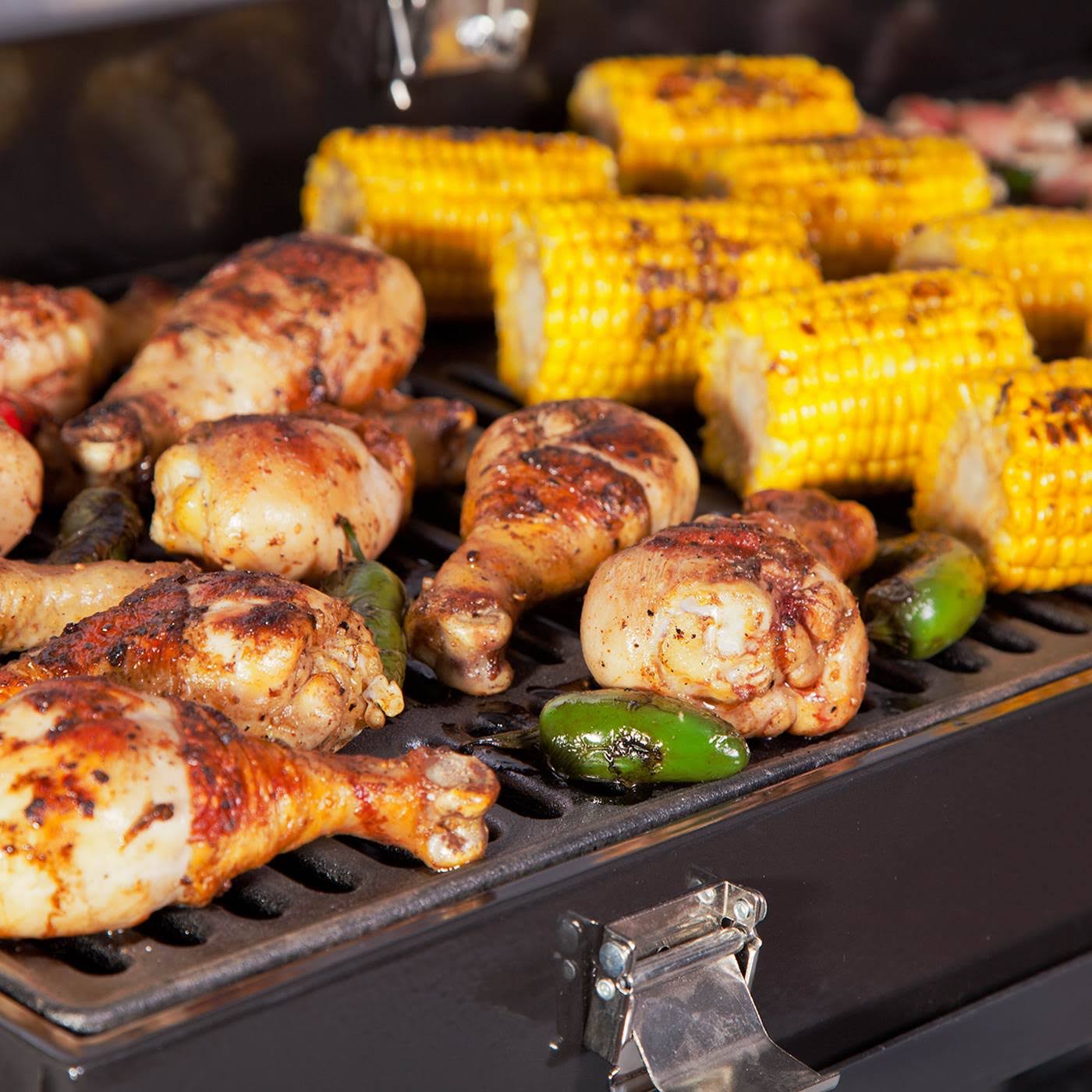 Camp Chef Professional Barbecue Super Grill Box for 2-Burner Stoves