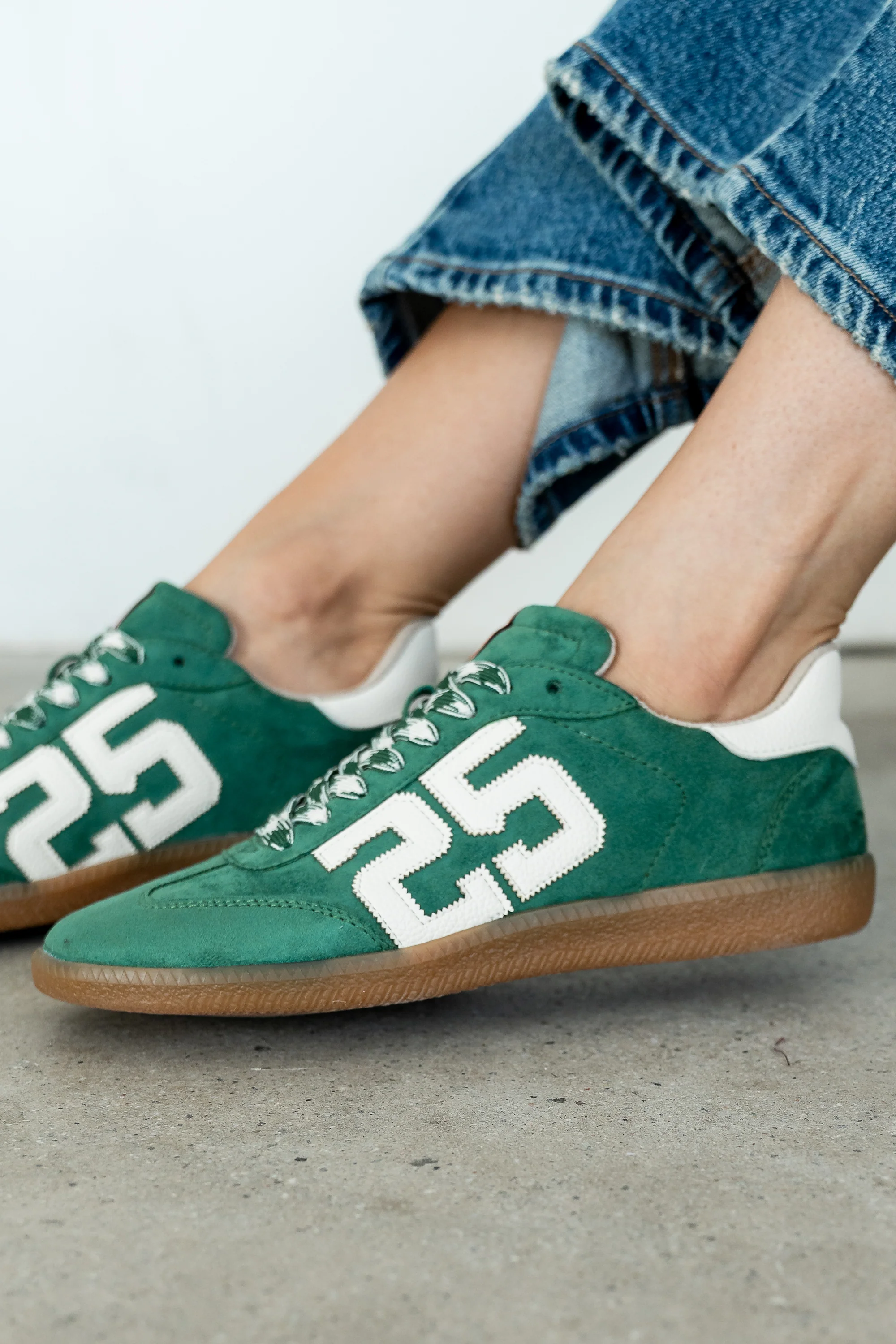 Kelly Retro Sneakers in Green