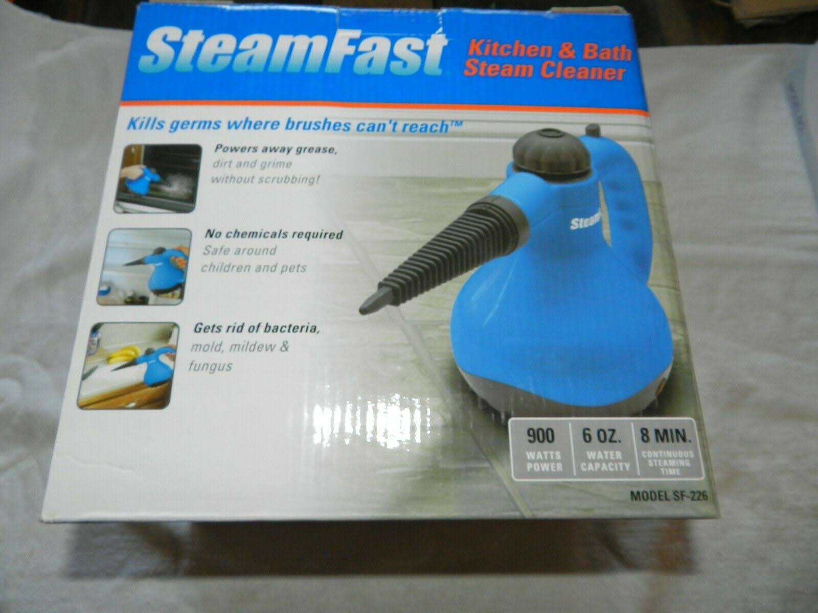 Steamfast SF-226 Kitchen Bath Steam Cleaner Sanitizer Kit Attachments