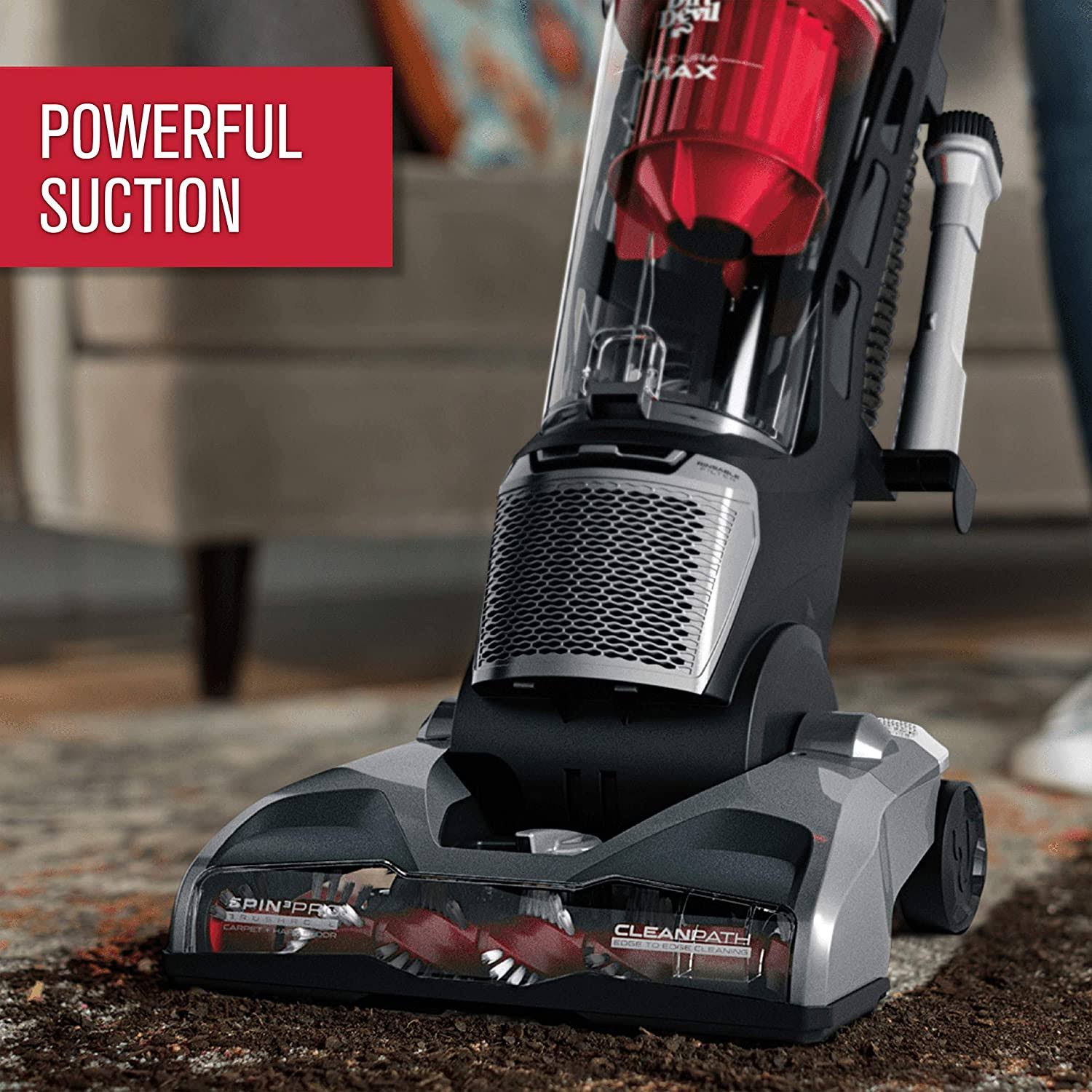 Dirt Devil Ud70174b Endura Max Upright Vacuum