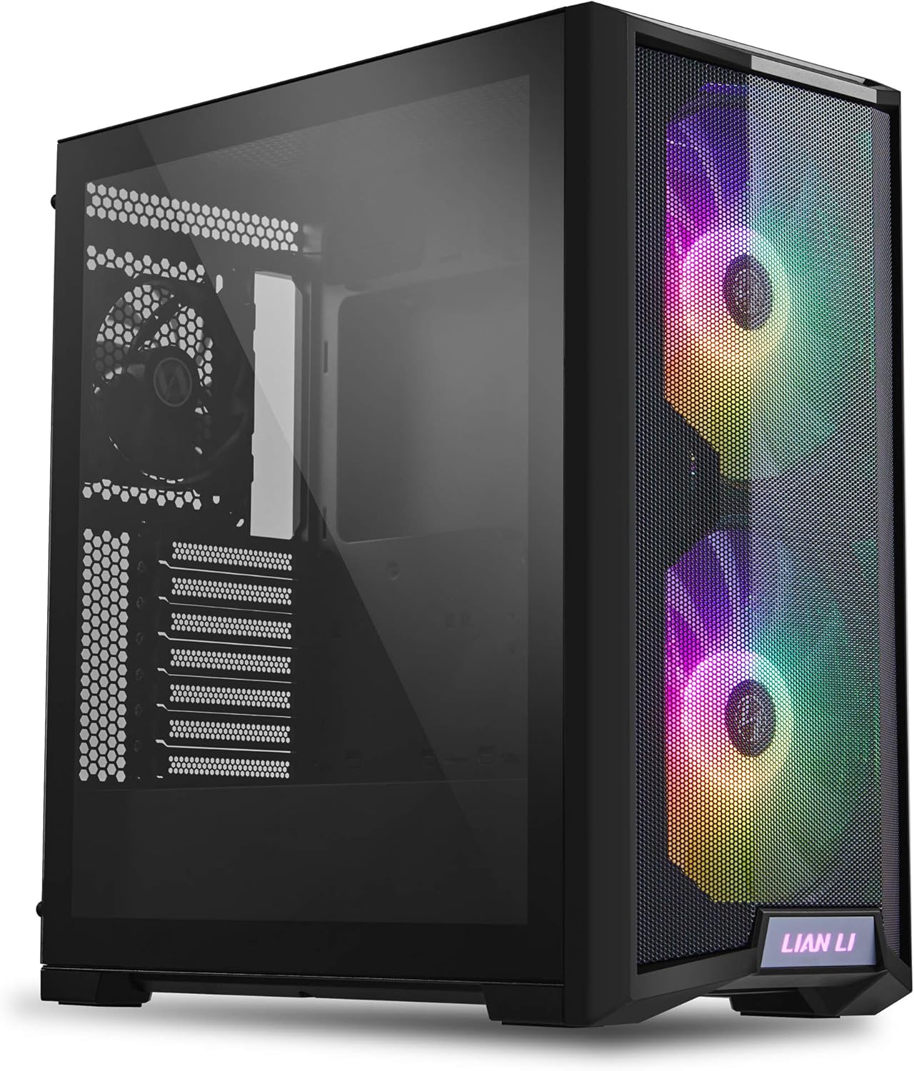 Lian Li LANCOOL II MESH PEROFRMANCE Black LAN2MPX Tempered Glass ATX Case -Black Color -LANCOOL II MESH Peformance - LAN2MPX