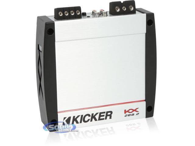 Kicker KX 200.2 Class D 2-Channel Car Amplifier - 400W