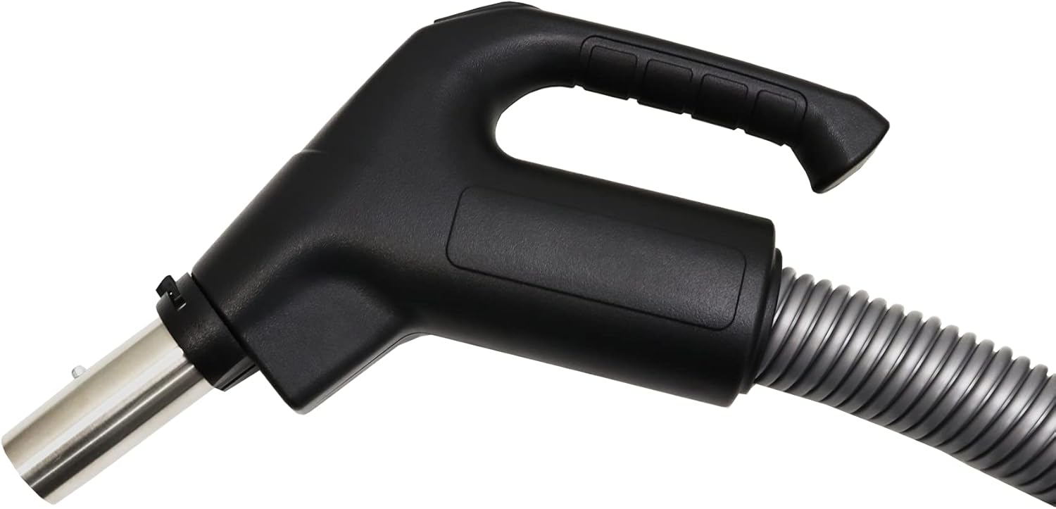ULTRA CLEAN Central Vacuum TOP QUALITY Electric Hose - Designed to fit Most Brands like Beam, Electrolux, Eureka, Kenmore, Nutone, Allegro, OVO, Vacuflo and more (35ft, Direct Connect, Whit)