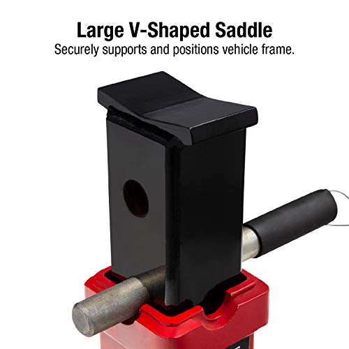 Sunex 1410 10-Ton, High Height, Pin Type, Jack Stands, Pair