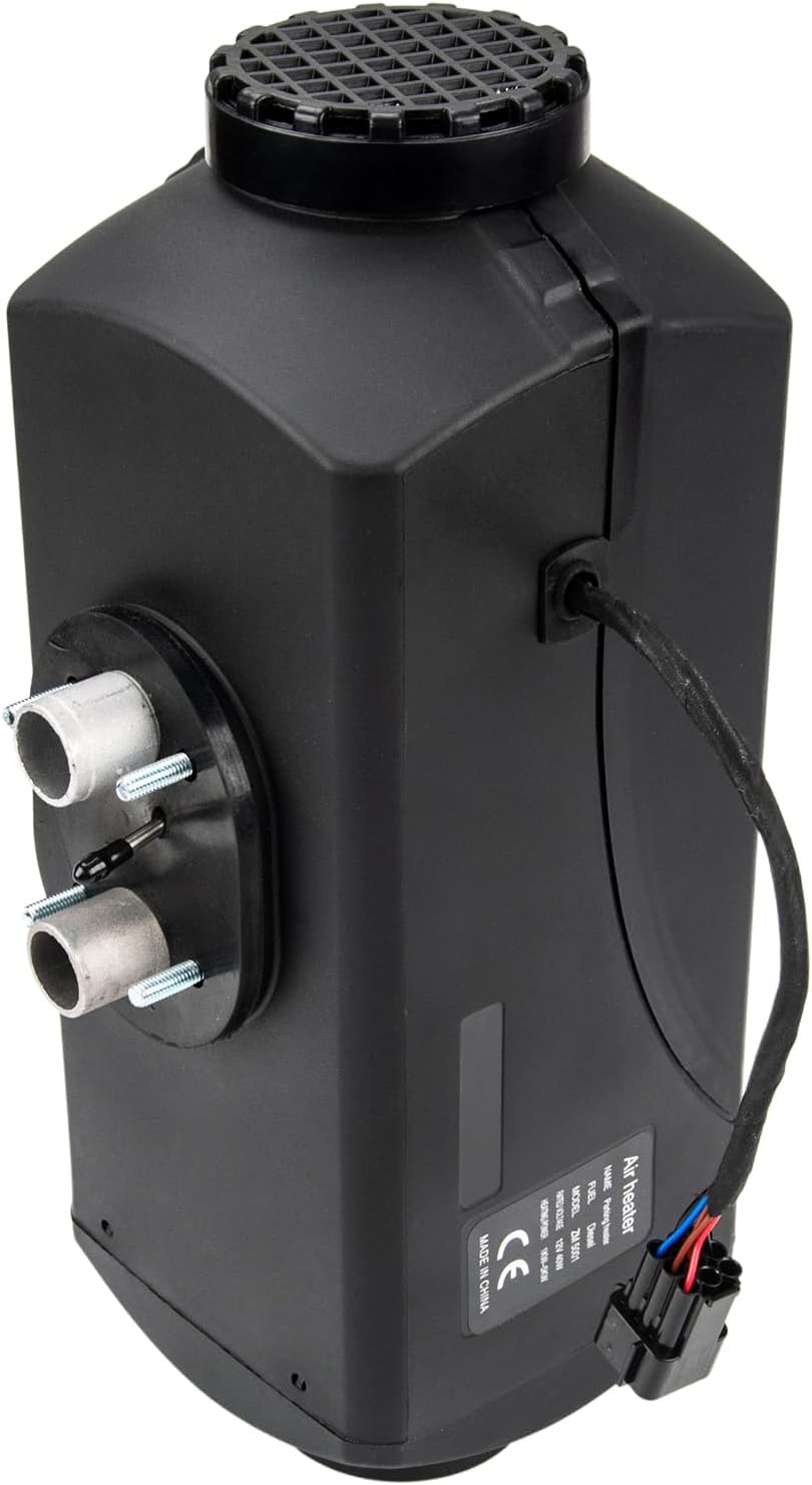 PHILTOP Diesel Heater 12V 5KW, Air Diesel Heater Parking Heater, Black Diesel Air Heater for Tent, Car, RV, Truck, Camper, Trailer