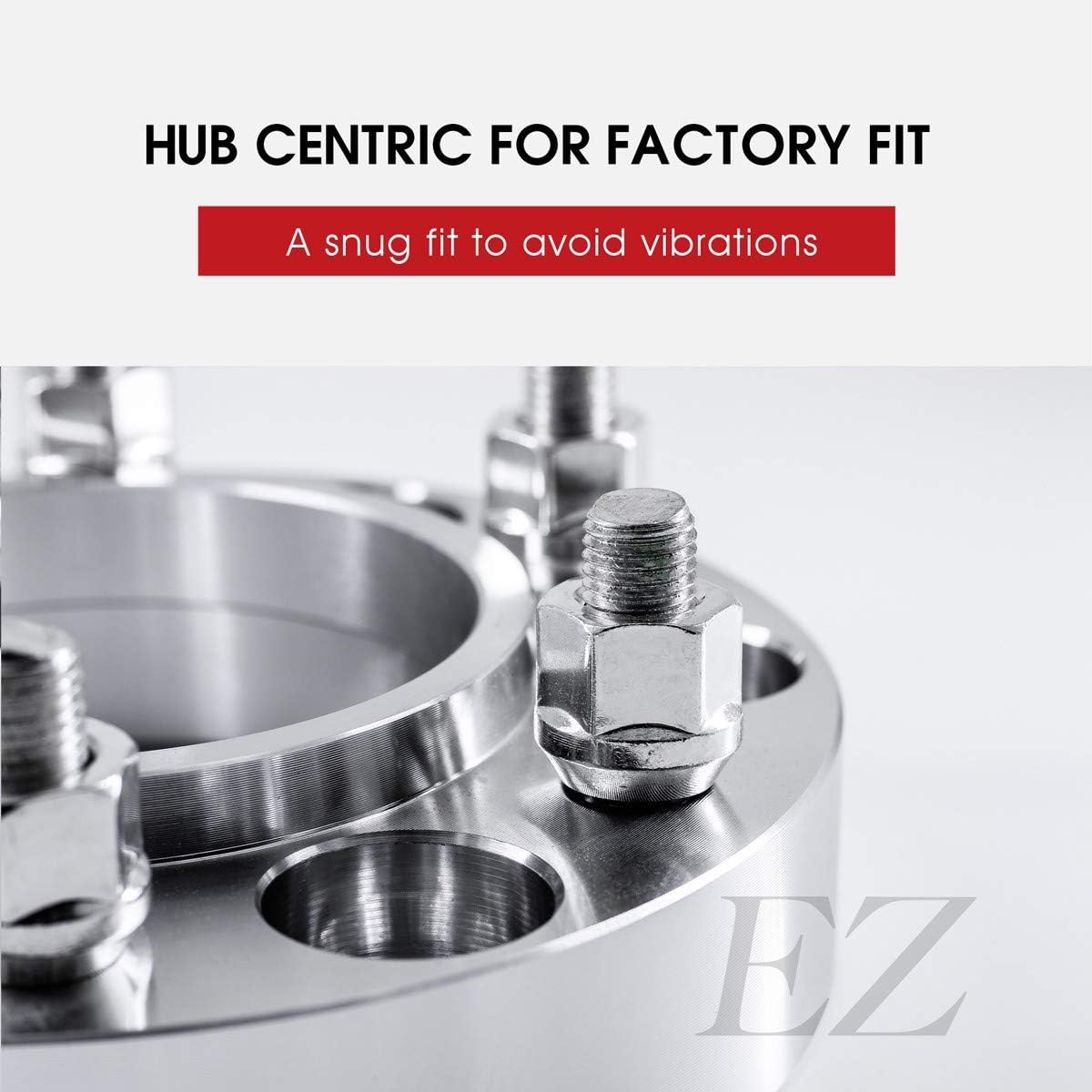 4 Hub Centric Wheel Adapter 6x5.5 to 6x5.5 (6x139.7 to 6x139.7) for Chevy 14x1.5 Studs Thickness 1.5 Inch