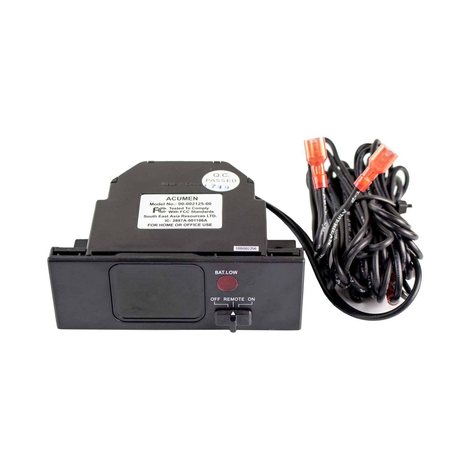 Acumen On/Off Fireplace Remote Control with 9-foot Wires RCK-IW