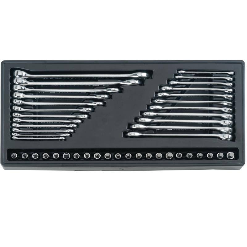 Craftsman 1/4, 3/8 and 1/2 in. Drive Metric and SAE 6 and 12 Point Mechanic&s Tool Set 308 pc.