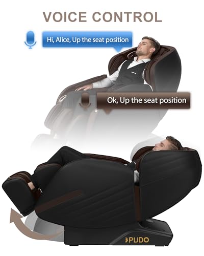 2024 4D Massage Chair Full Body | Zero Gravity Shiatsu Massage Chairs Recliner with AI Voice with Heated SL Track Bluetooth Speaker Airbag Yoga Stretch, Foot Roller Auto Legrest (Beige)