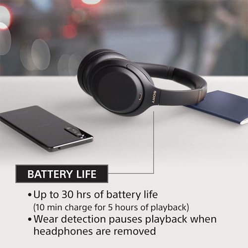 Sony Wireless Industry Leading Noise Canceling Overhead Headphones