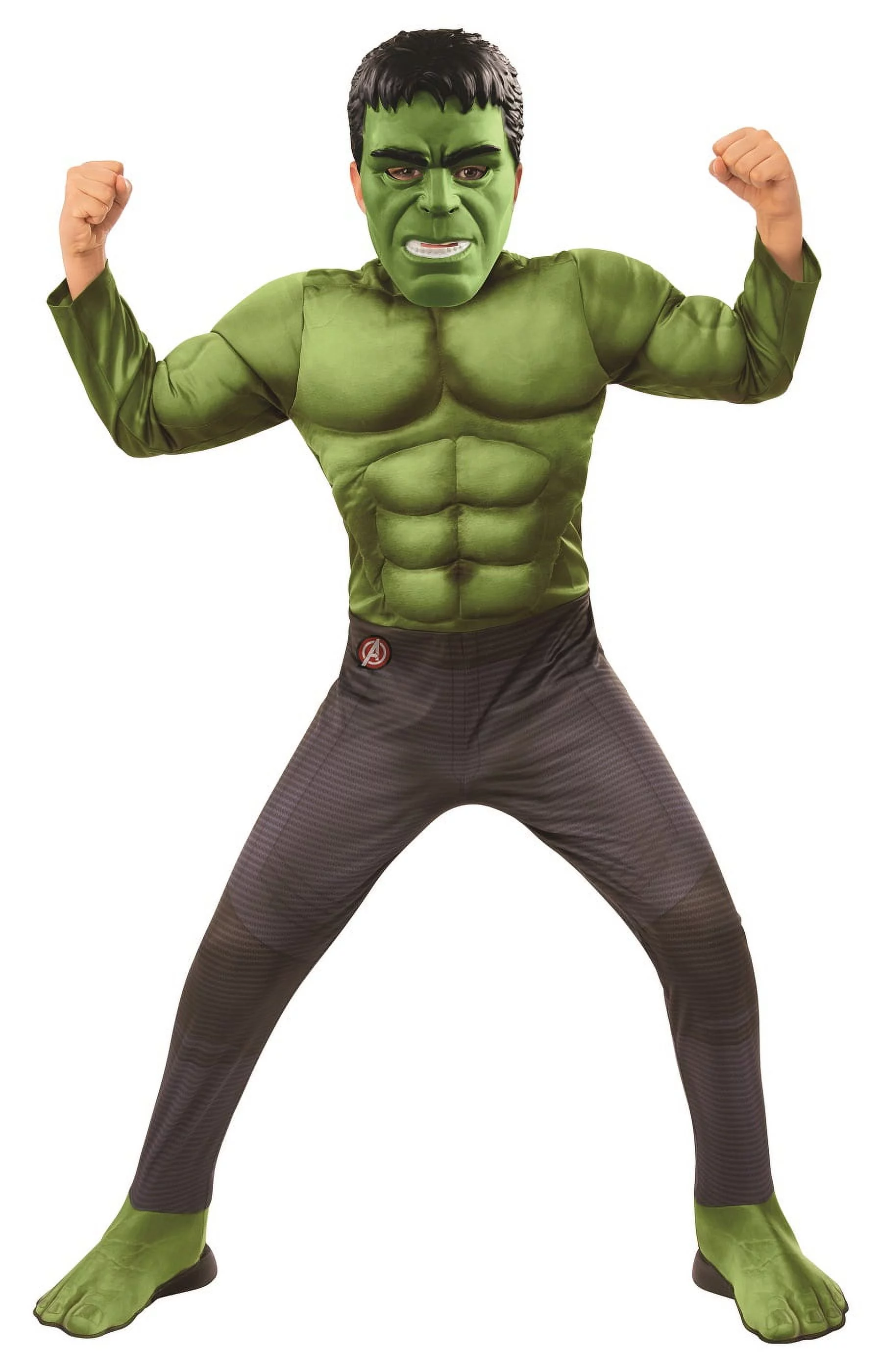 Hulk Avengers Endgame Boys Child Deluxe Marvel Superhero Costume-L - Curated Treasures Market