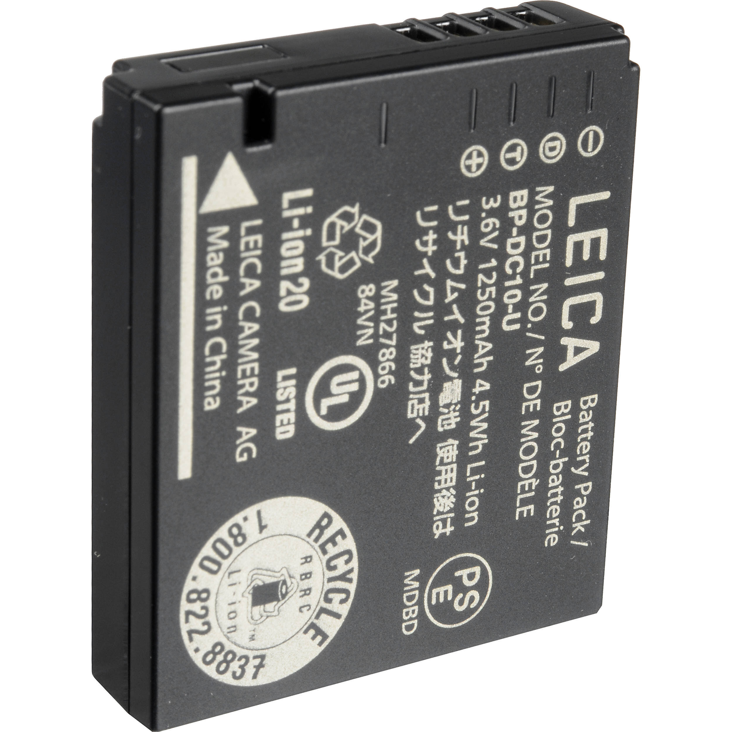 Leica Bp-dc 10 Li-ion Spare Battery for D-Lux 5 and D-Lux 6