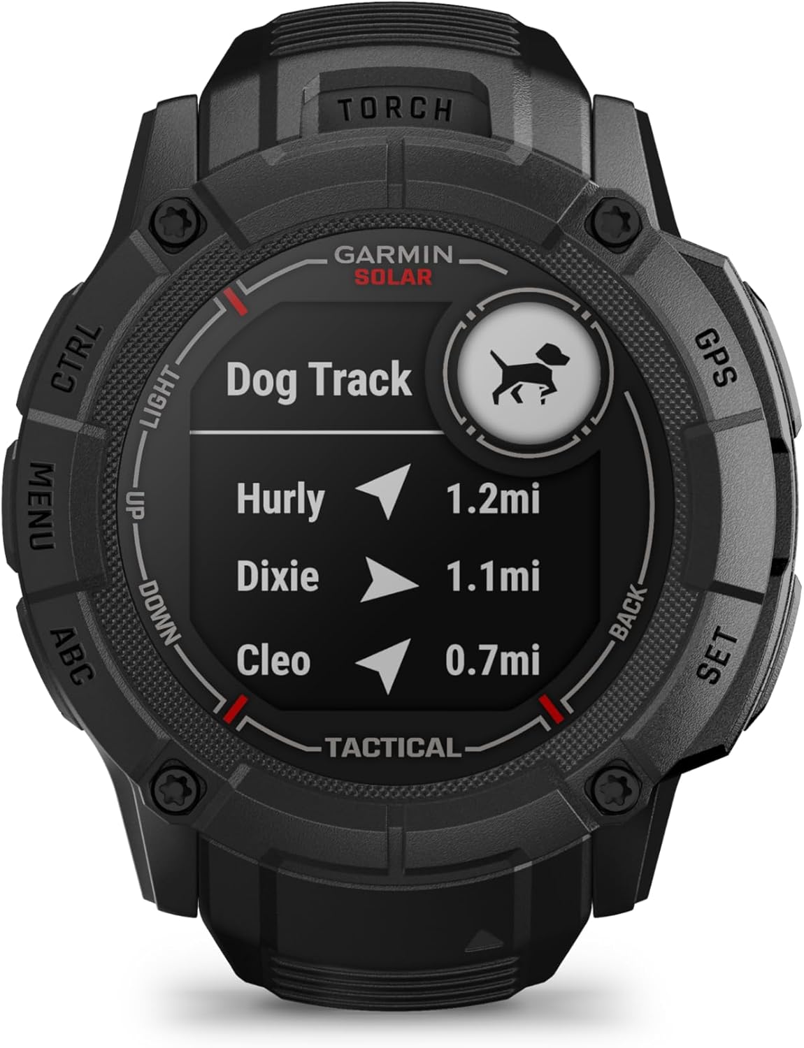Garmin Instinct 2X Solar - Tactical Edition Black, Rugged Outdoor GPS Smartwatch for Men, Solar Charging Capability, Ballistics Calculator Built-in Flashlight Smart Watch Bundle with Accessories