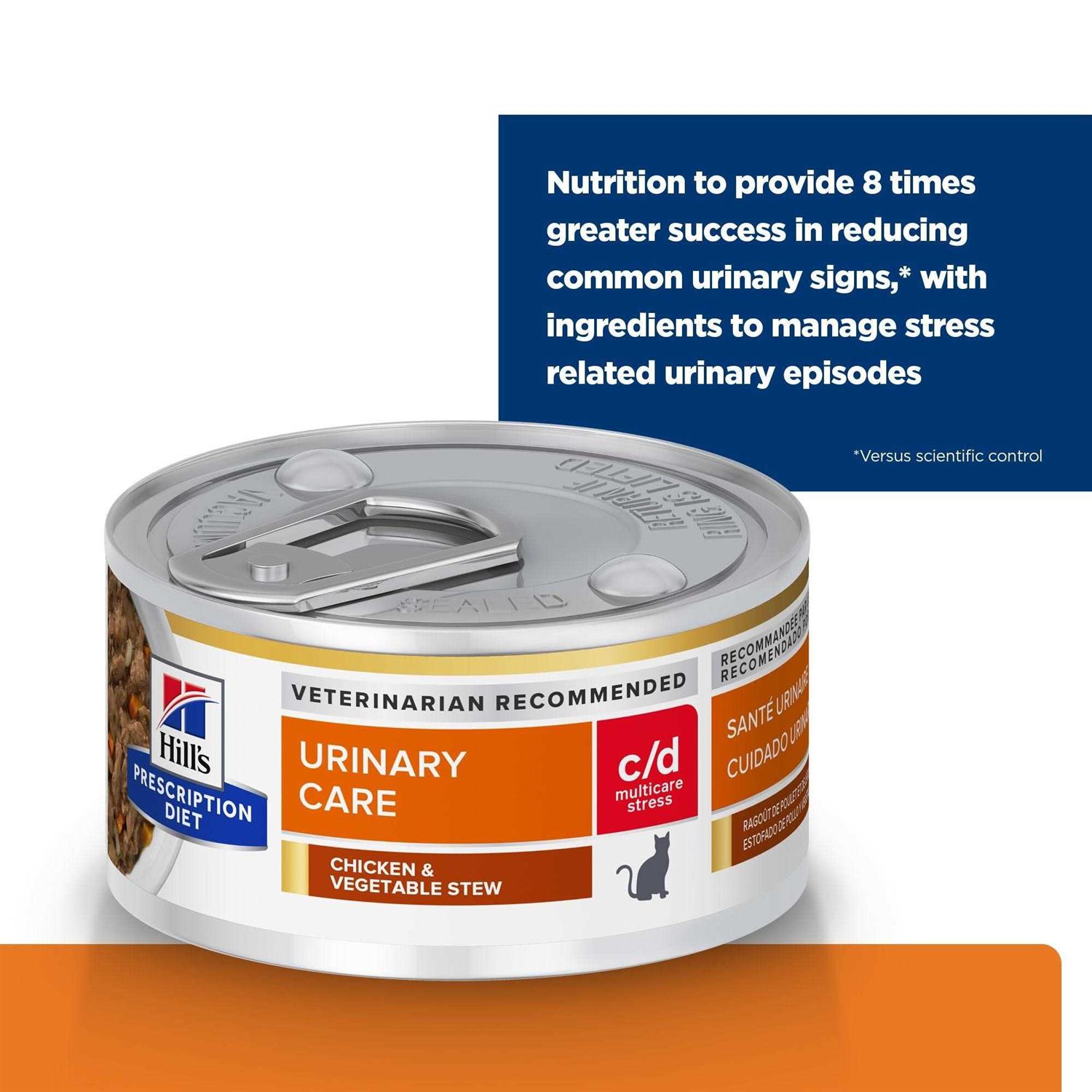 Prescription Diet c/d Urinary Care Cat Canned Food - Pet Supplies online store