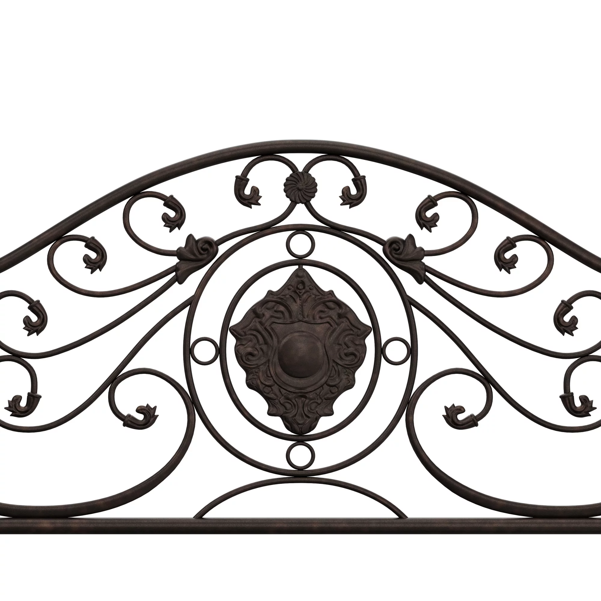 Hillsdale Furniture Mercer Vintage Metal Twin Daybed with Trundle, Antique Brown