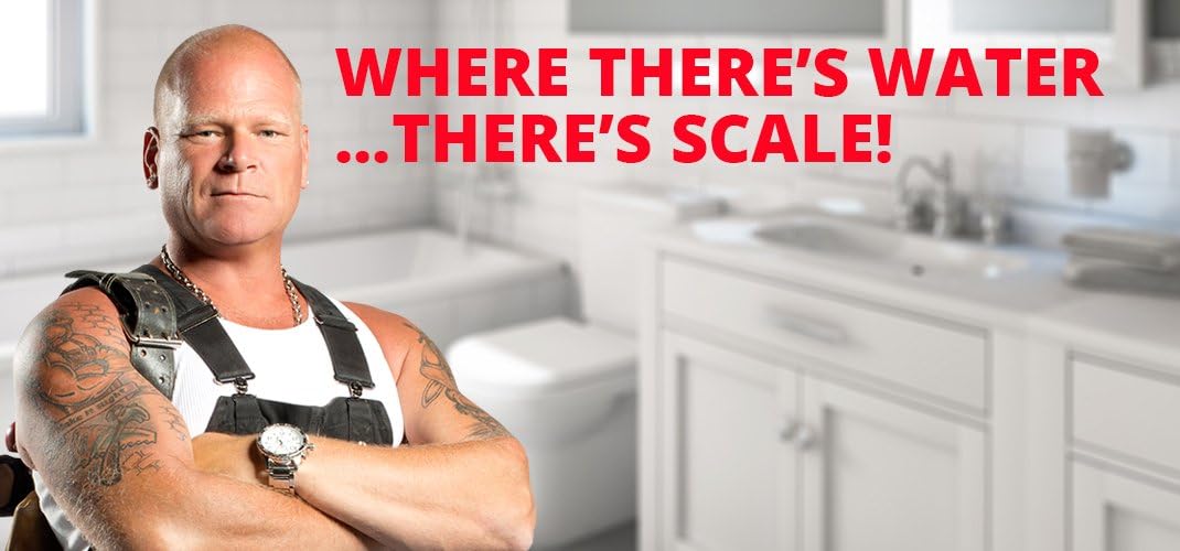 Scalesweeper Water Descaler | Electronic Water Conditioner Installs Where Water Enters Home To Protect Plumbing, Water Heater, Appliances 24/7 | Prevent Hard Water Scale & Scale Buildup