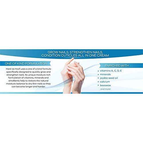 Hoof Hands Hard as Hoof Nail Strengthening Cream - 1 oz
