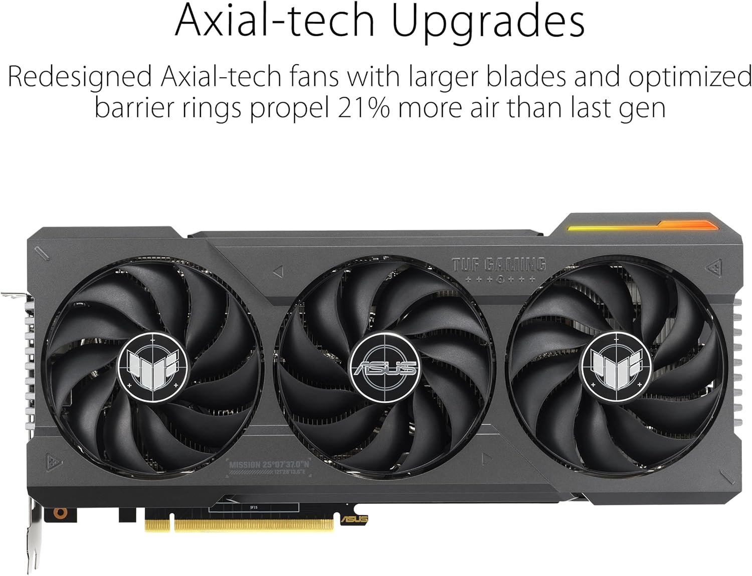 ASUS TUF Gaming GeForce RTX 4070 Ti Super 16GB GDDR6X OC Edition Gaming Graphics Card (NVIDIA GeForce RTX4070Ti DLSS 3, PCIe 4.0, 2X HDMI 2.1a, 3X DisplayPort 1.4a, TUF-RTX4070TIS-O16G-GAMING, Black)