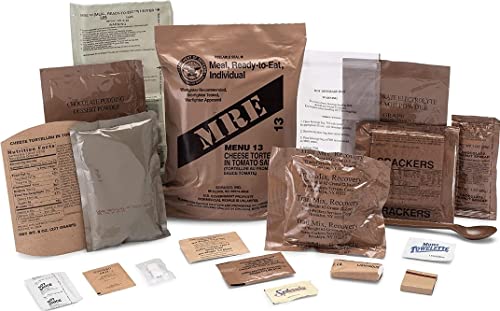 2026 Inspection Dated MRE Case – Authentic Military MRE Random Case "A or B" Military issued meals