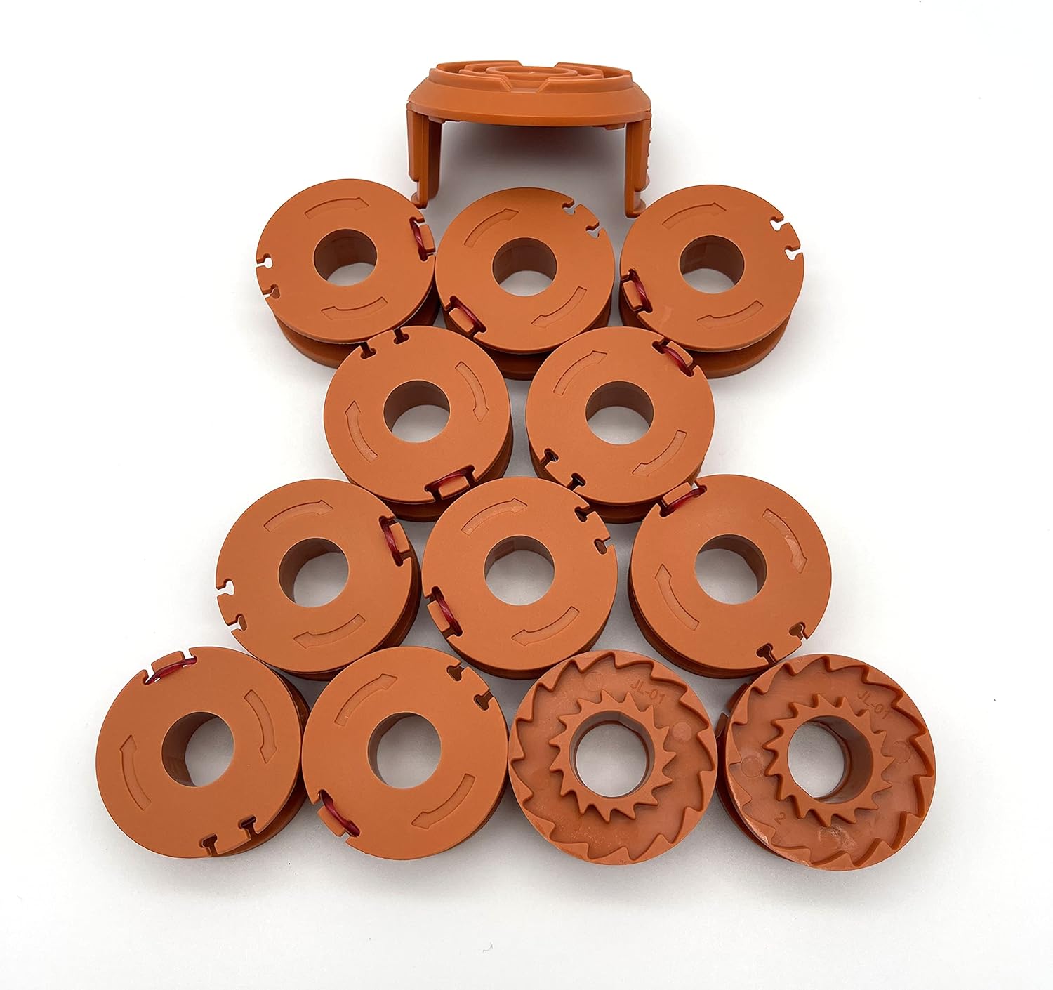 JEILIN Replacement Trimmer Spool Line, WA0010 Replacement Trimmer Spool Line 0.065�?String Trimmer Spool (Cap 6)