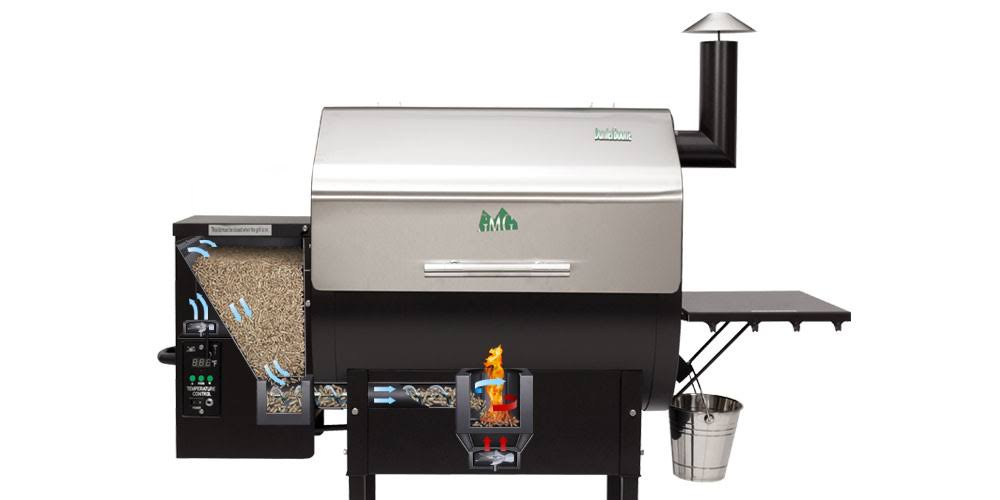 Green Mountain Grills Daniel Boone Pellet Grill - WiFi Edition - Black