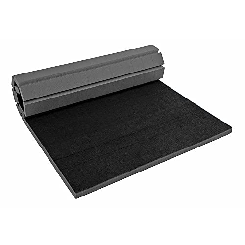 IncStores Cheer Mat | Rollout Gymnastics Mat with a Grippy Gym Carpet Top | Portable Cheerleading Gym Mats for Home Workout and Practice