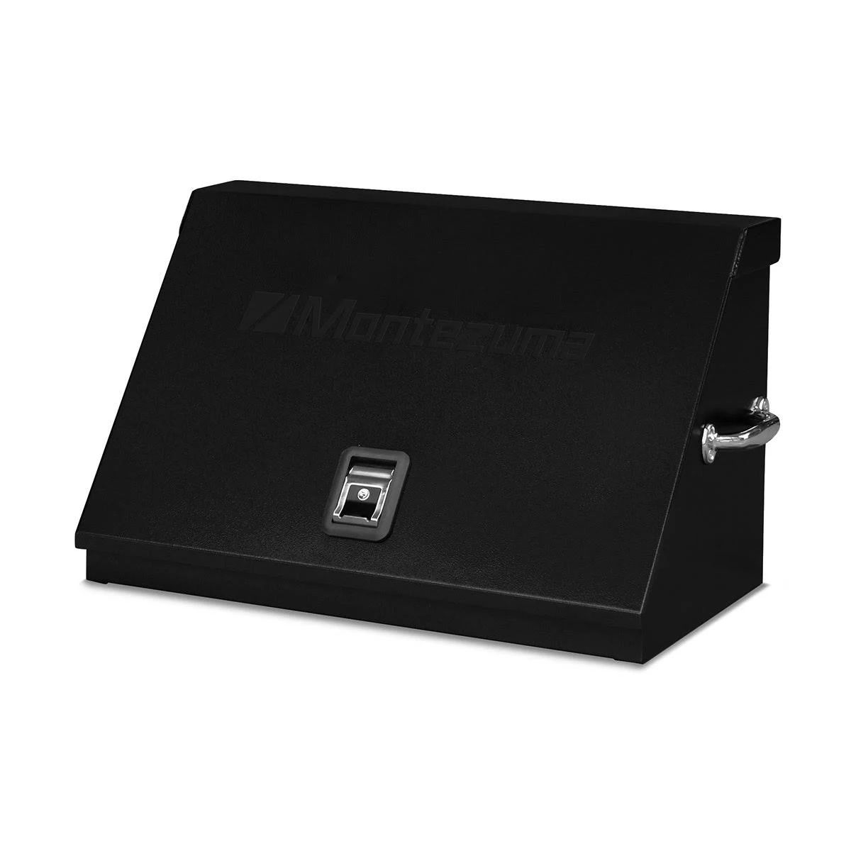 Montezuma ME300B Steel Triangle Toolbox, Black, 30x22 x 15x22