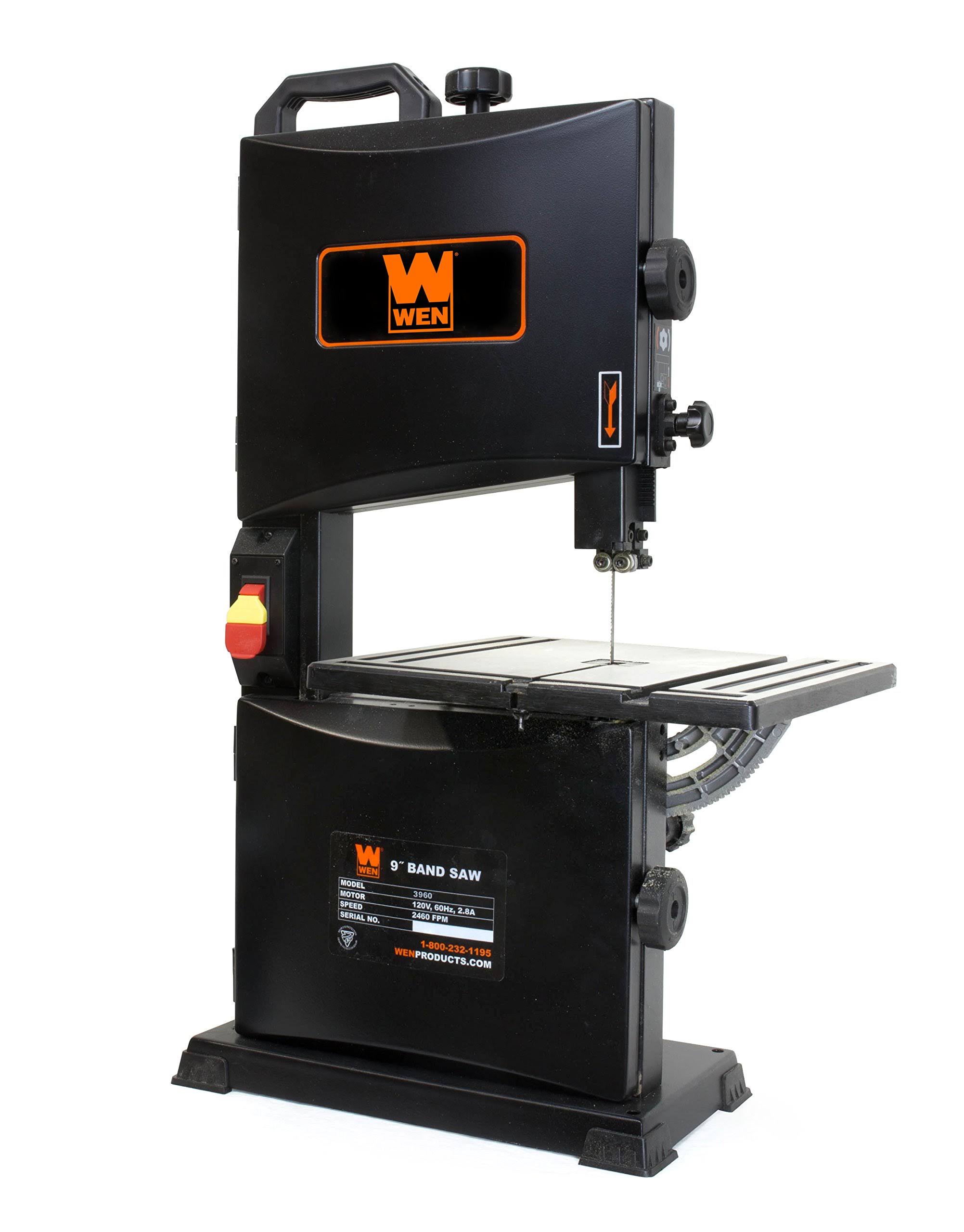 Wen 3939 2.8-Amp 9x22 Benchtop Band Saw