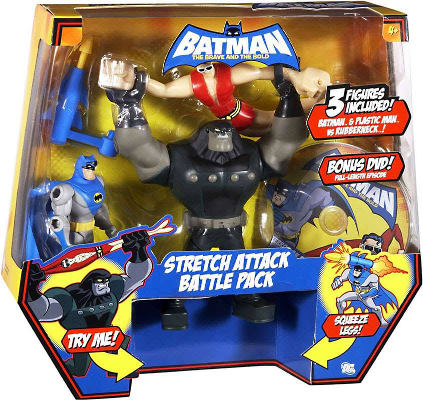 Batman The Brave and The Bold Stretch Attack Battle Pack Mini Figure Set