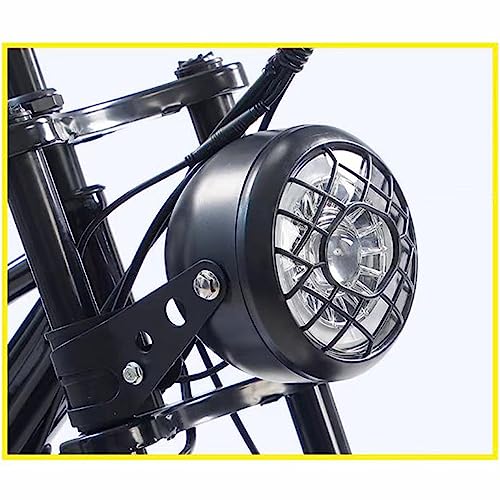 Electric Trike Adults, 380lbs, 24-20" Fat Tire 3 Wheel Electric Bicycle, 750W 48V 15Ah Removable Battery, Electric Tricycle 350lbs for Seniors