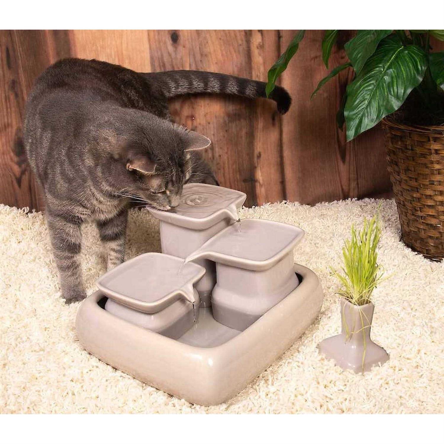 Miaustore Ceramic Cat Water Fountain - Pet Supplies online store