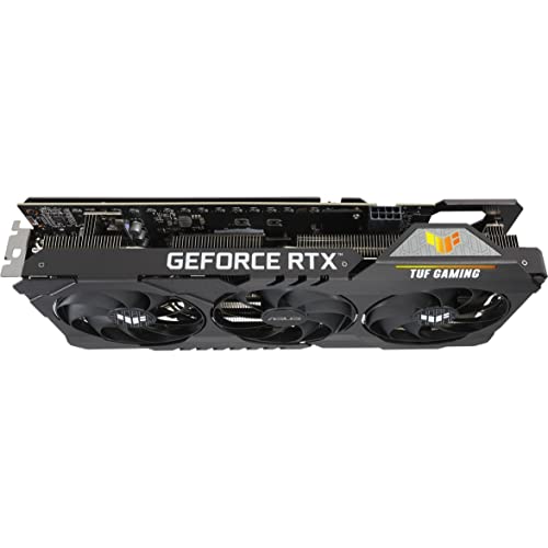 Asus TUF Gaming NVIDIA GeForce RTX 3060 V2 OC Edition Graphics Card (PCIe 4.0, 12GB GDDR6, HDMI 2.1, DisplayPort 1.4a, Dual Ball Fan Bearings, Military-Grade Certification, GPU Tweak II)