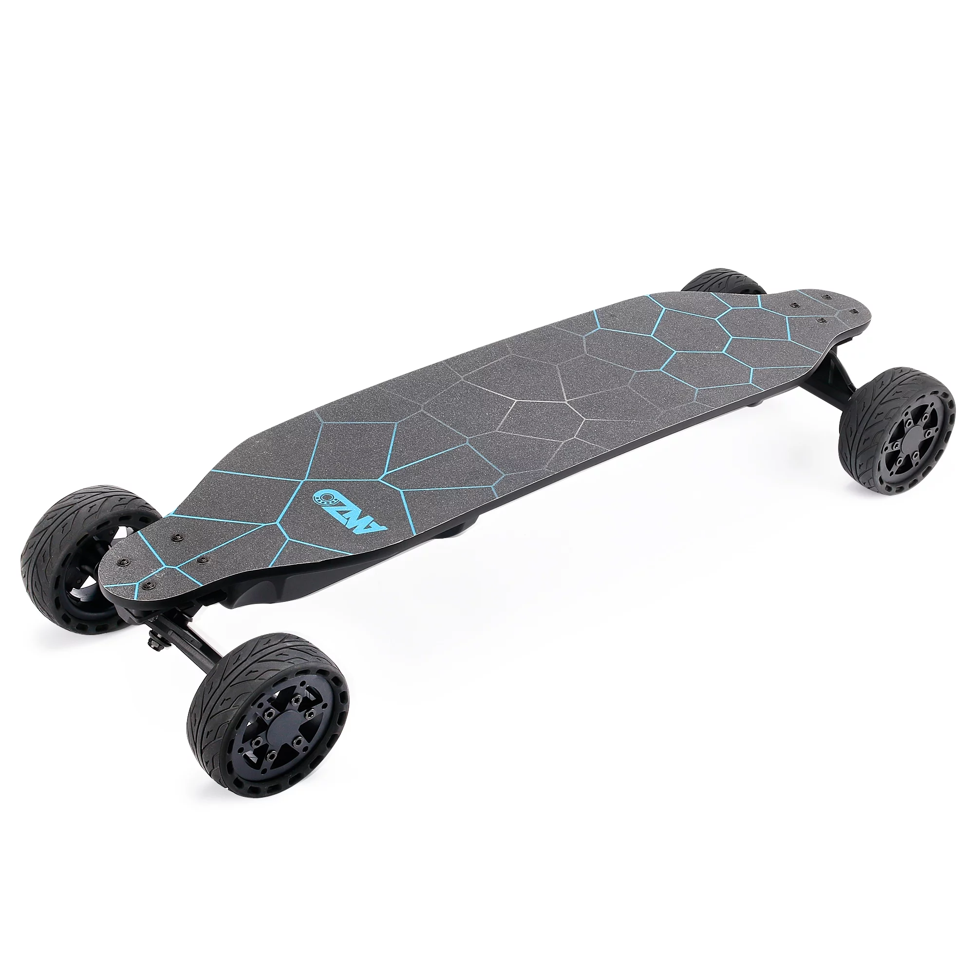 Cheelom All-Terrain Off Road Electric Skateboards Top Speed of 35 Mph 25 Miles Range 9600 Mah Battery 1000*2 Dual Motor IP55 Waterproof Carbon fiber Electric Longboard for Adults Teens